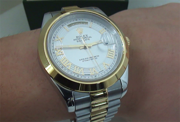 Two-Tone Rolex Day-Date Replicas De Relojes