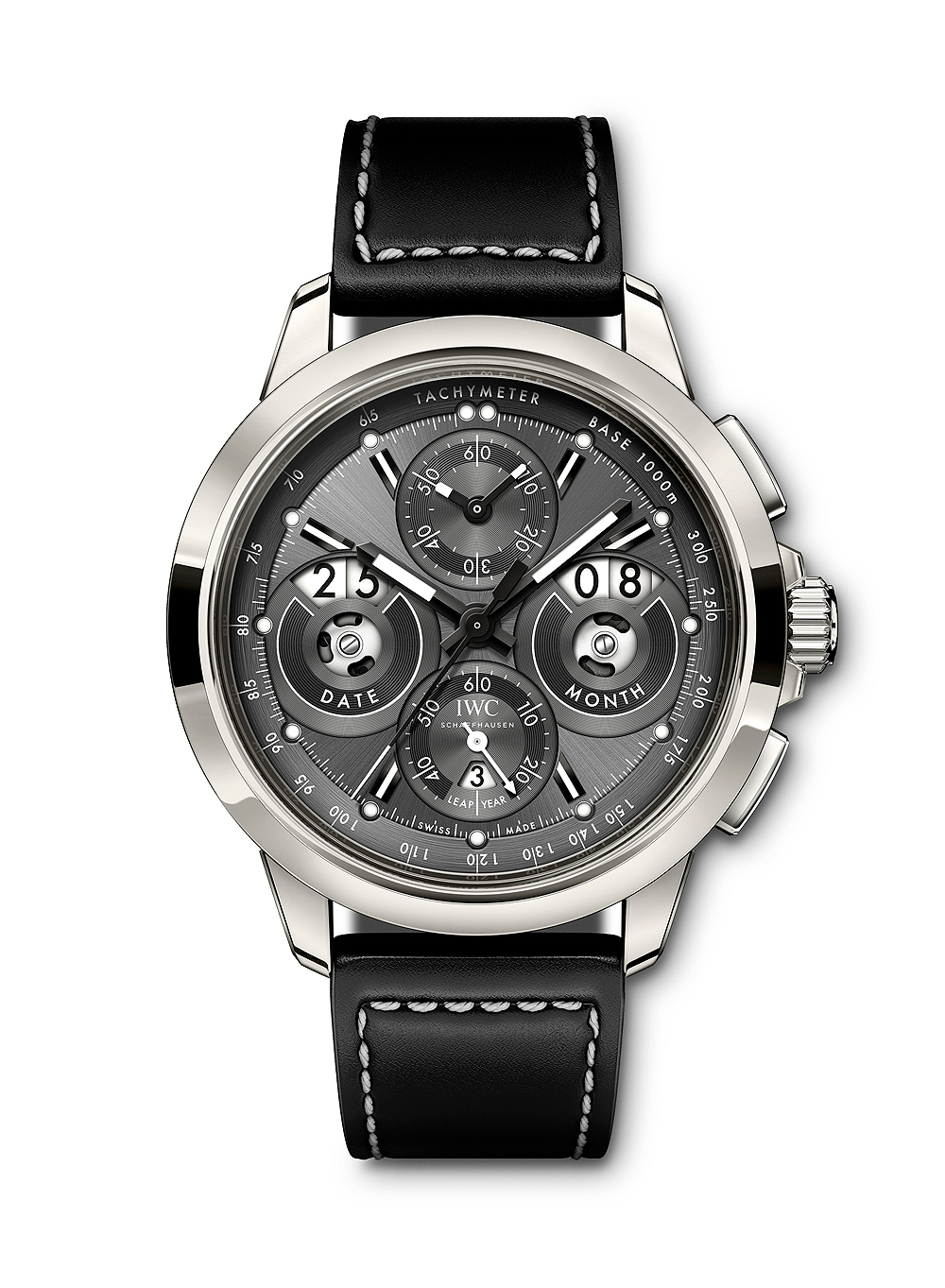 Replica IWC Ingenieur Perpetual Digital Date-Month Debuta En Titanium