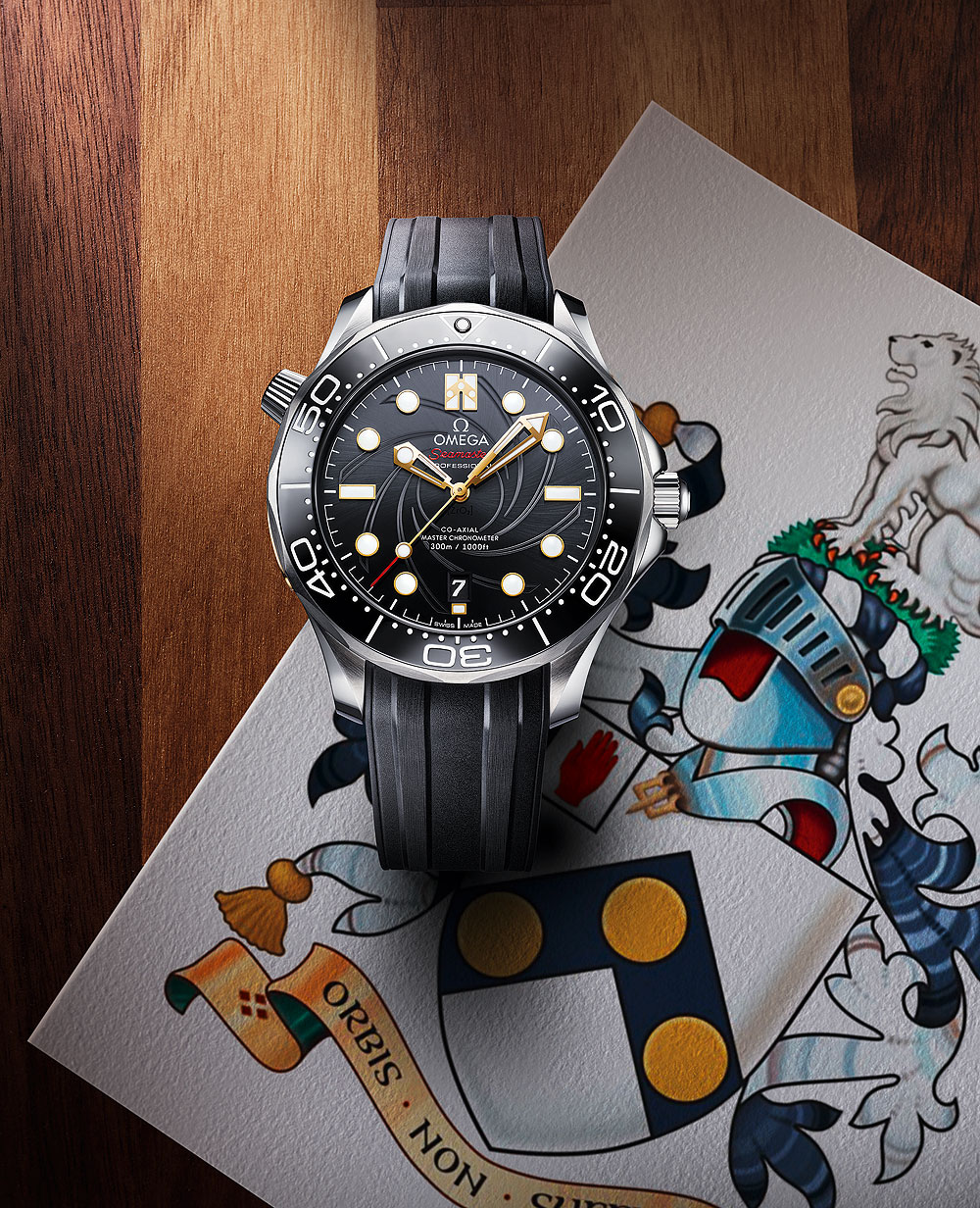 La Nuova Replica Omega Seamaster Diver 300M celebra il 50 ° anniversario del servizio segreto di Sua Maestà