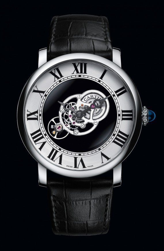 Cartier Rotonde de Cartier Astromystérieux Replicas De Relojes