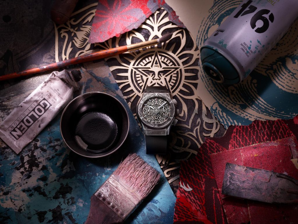 Replicas Relojes Hublot Classic Fusion Shepard Fairey Limited Edition