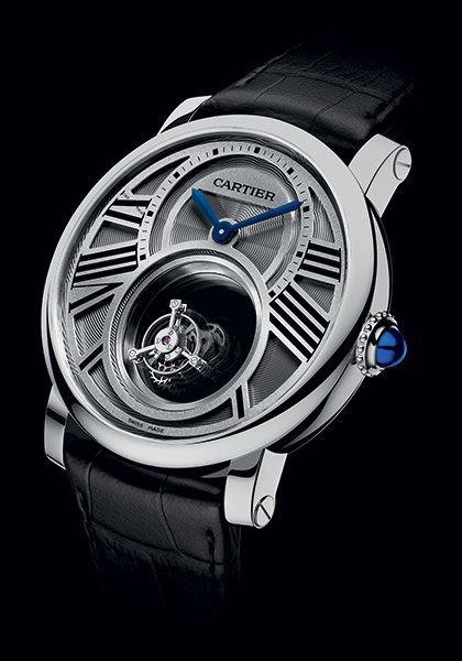 Reloj De Imitacion Cartier Rotonde Double Tourbillon Mystérieux