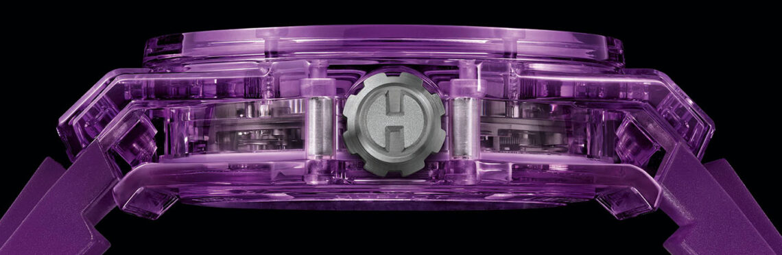 Hublot presenta Big Bang Tourbillon Automatic Purple Sapphire Replica