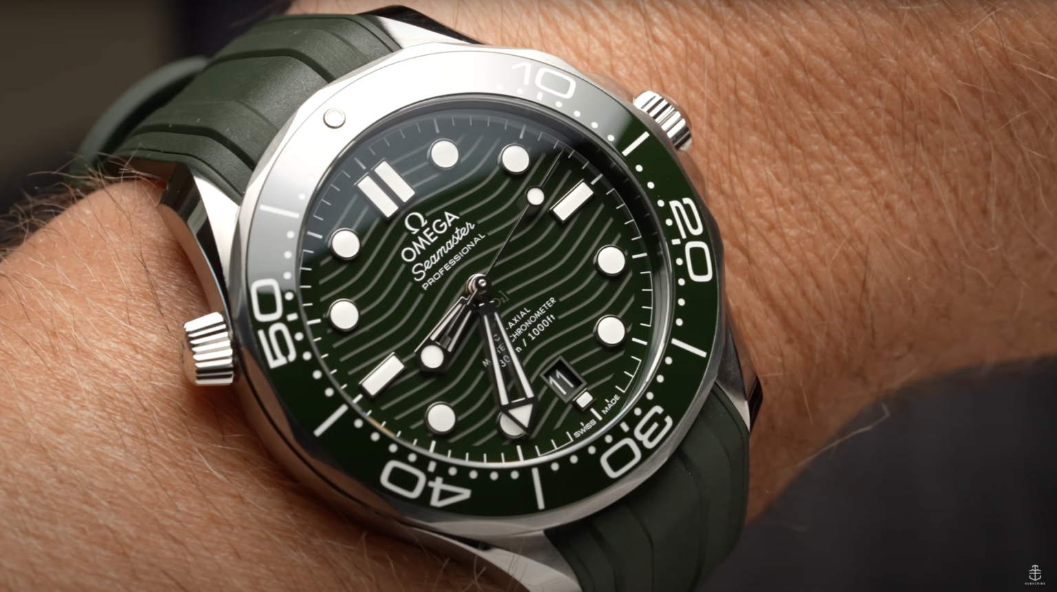 Omega Seamaster 300 Verde Replica