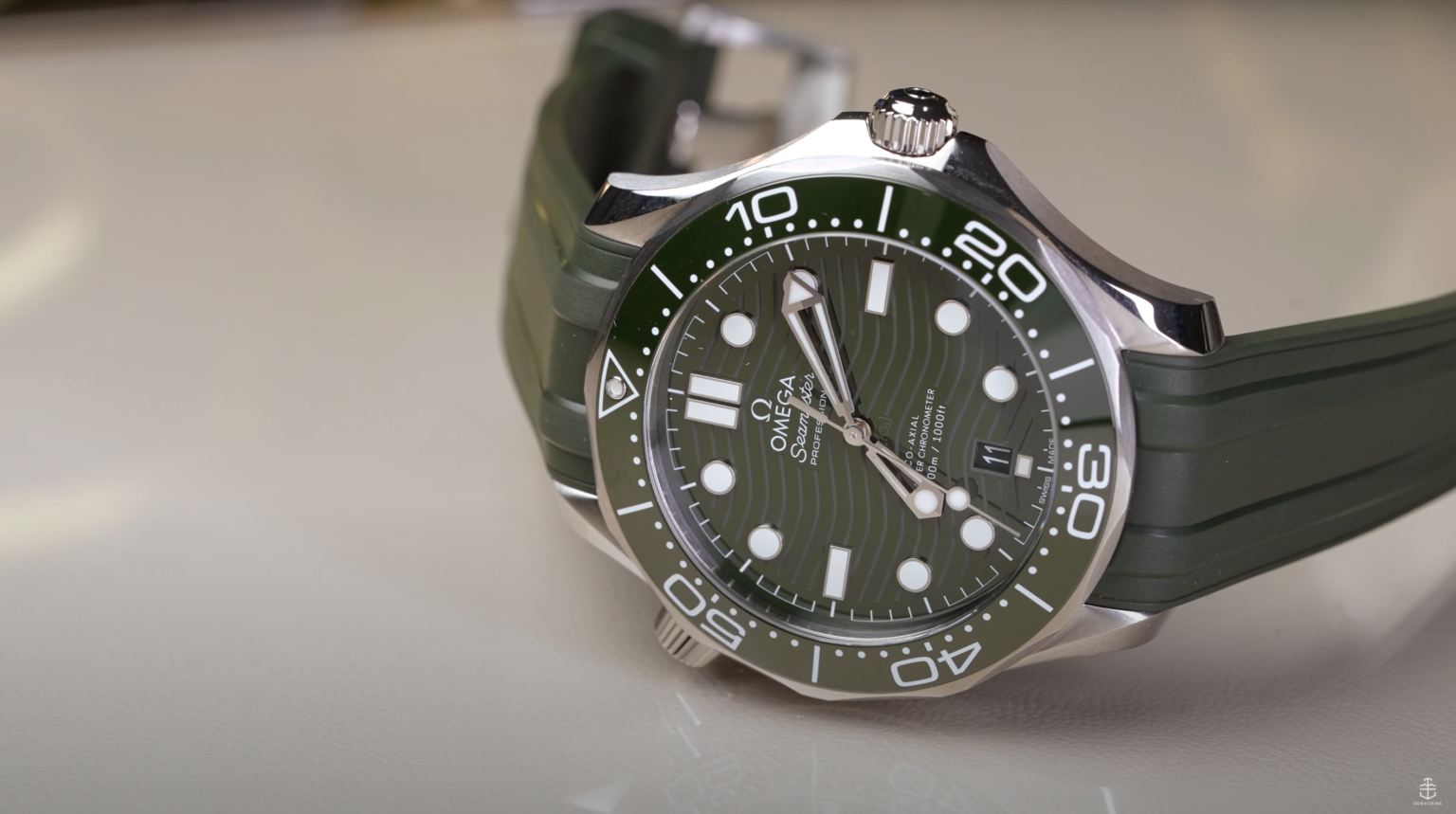 Omega Seamaster 300 Verde Replica