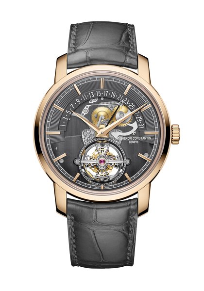 Traditionnelle Tourbillon Retrograde Date Openface Replica